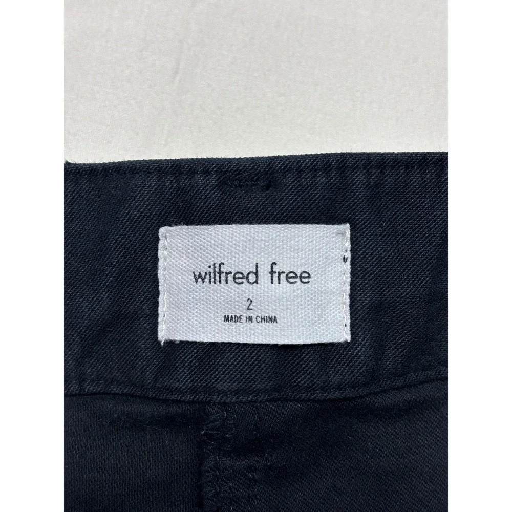 Wilfred Free Aritzia Ascendant Pants Black Utility Carpenter Pants 2 W25 X L26 - Picture 3 of 12